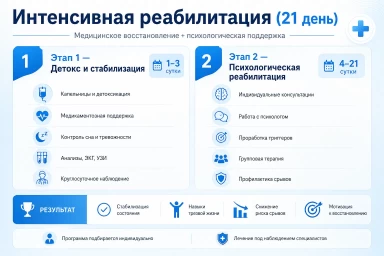 Реабилитация за 21 день в Павловской